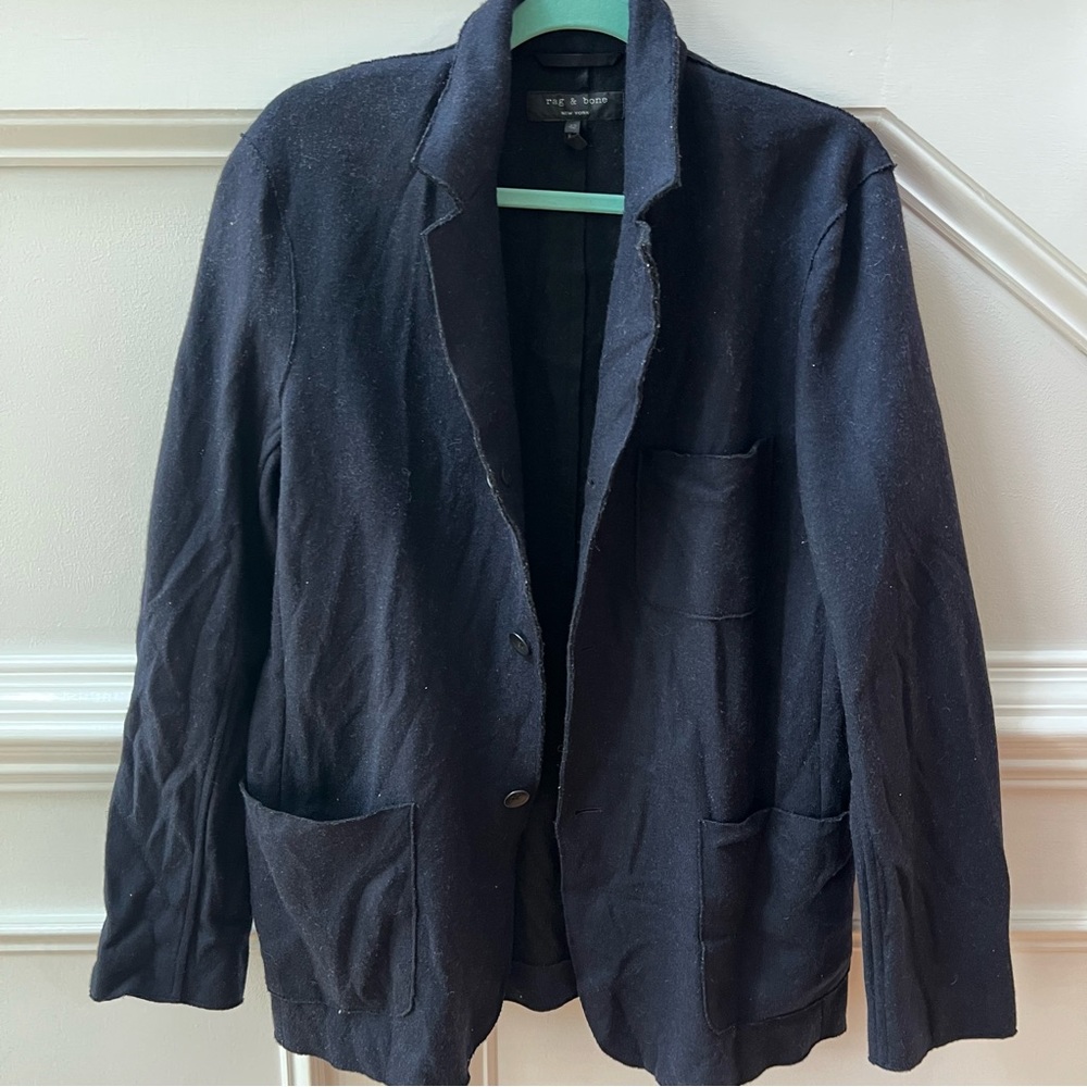 Rag And Bone Wool Blazer - image 8